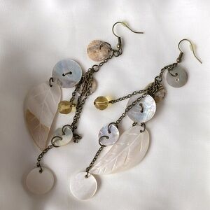 Long Shell Earrings